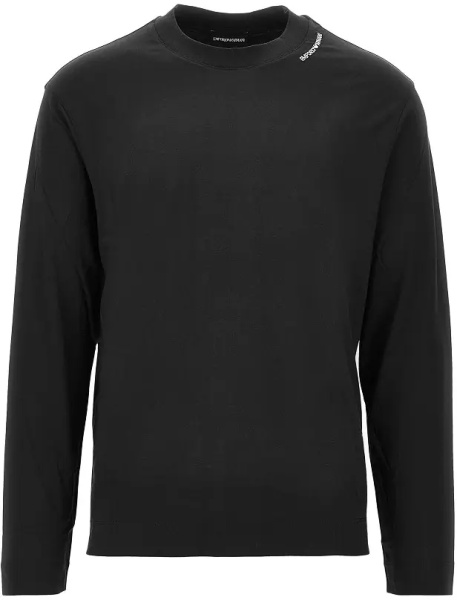 Tricou Stretch jersey T-shirt with logo embroidery