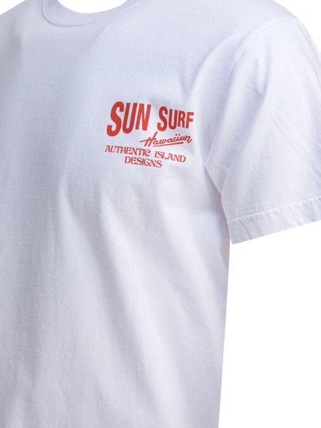 Tricou Sun Surf alb