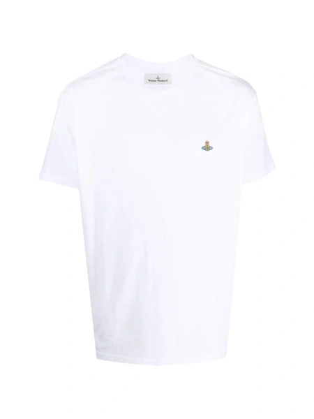 Tricou Vivienne Westwood alb din bumbac