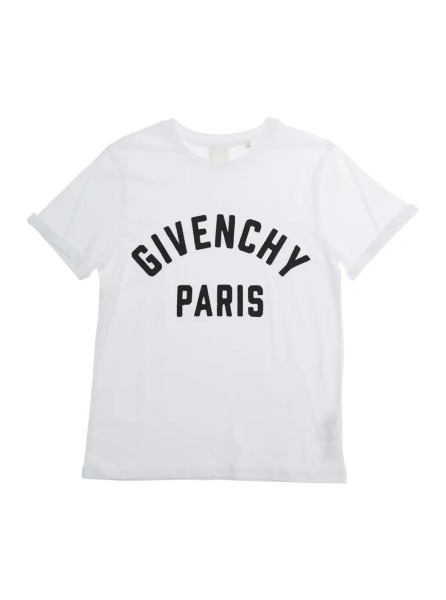 Tricou White Short Sleeve T-shirt in Cotton Boy