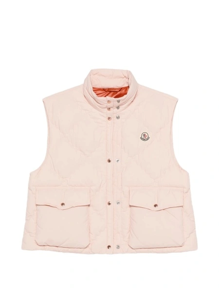 Vesta Moncler roz din poliamida
