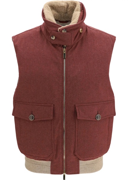 Vesta Wool Padded Vest