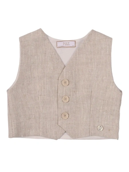 Veste WOVEN INFANT BOY WAISTCOAT "CEREMONIA V27"