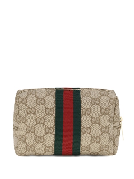 Accesorii de voiaj Gucci maro din material textil