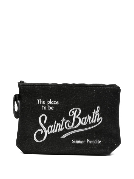Accesorii de voiaj Mc2 Saint Barth negre din polyester si cauciuc sintetic