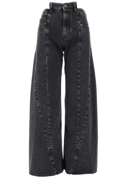 Blugi Cut-out waist jeans