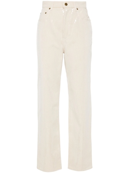 Blugi drepti Golden Goose star neutri din polyester si bumbac