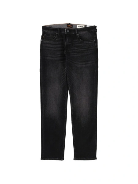 Blugi drepti Hugo Boss negri