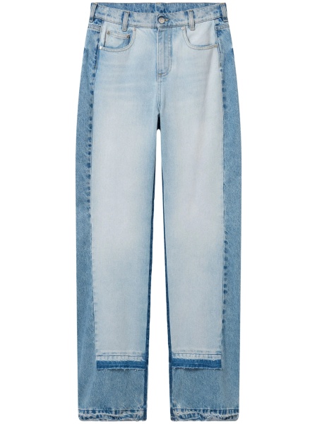Blugi drepti Stella McCartney albastri