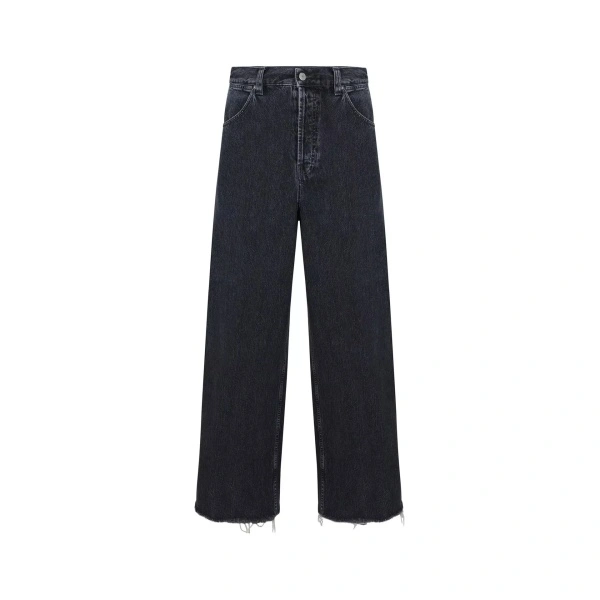 Blugi Gucci Wide-Leg Denim Jeans