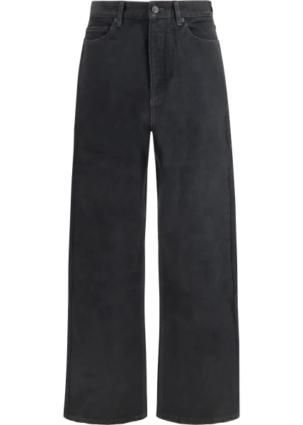 Blugi High-rise straight-leg Jeans