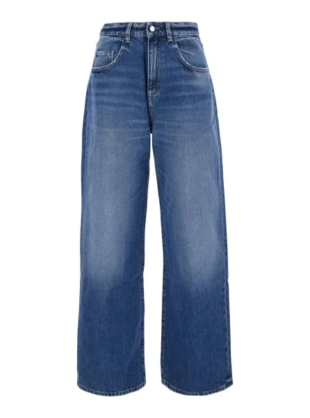 Blugi Icon Denim albastri din denim 'Poppy'