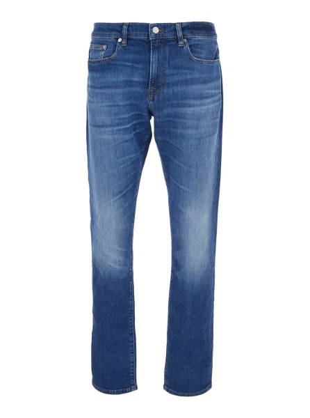 Blugi 'L'Homme' Blue Jeans with Belt Loops in Denim for Men