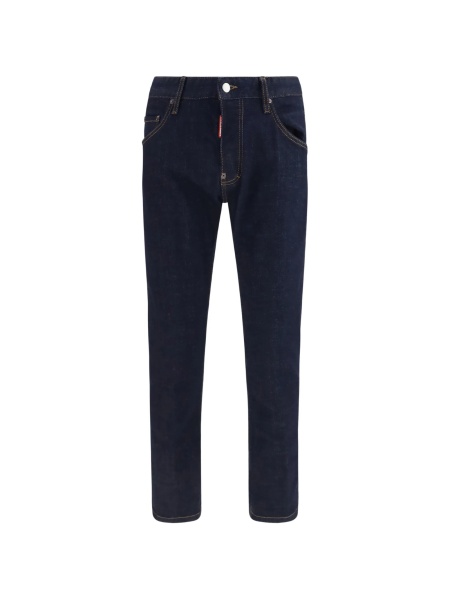 Blugi slim fit DSQUARED2 albastri