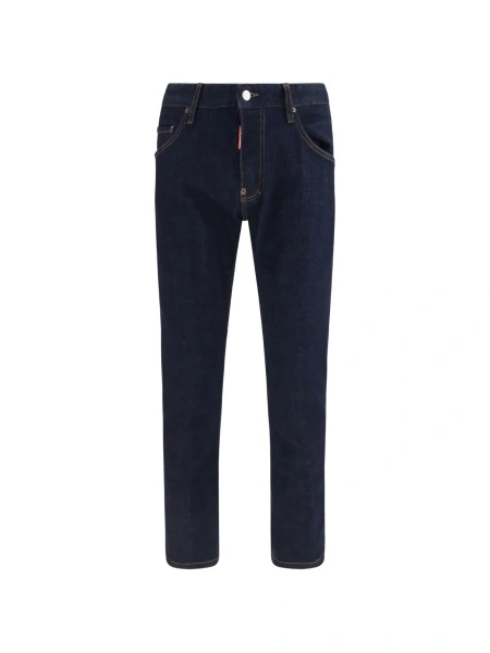 Blugi slim fit DSQUARED2 albastri