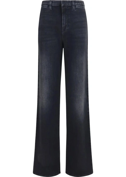 Blugi Stretch cotton Jeans with Web stripe