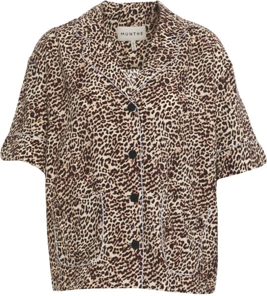 Bluza Blouse with animal print 'Ushi'