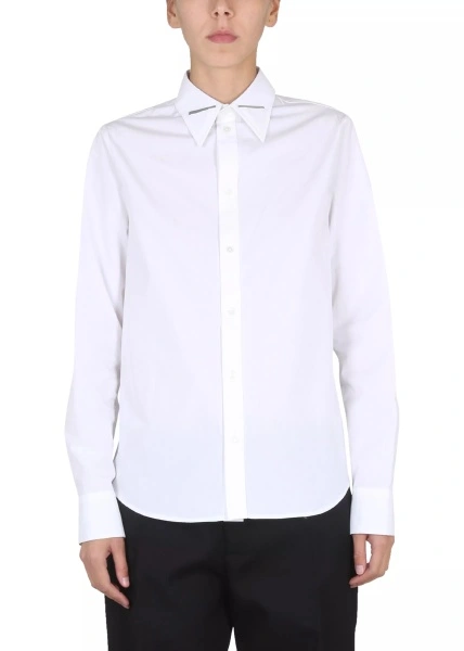 Bluza Camicia Con Colletto A Punta