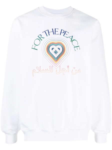 Bluza de trening Casablanca alba