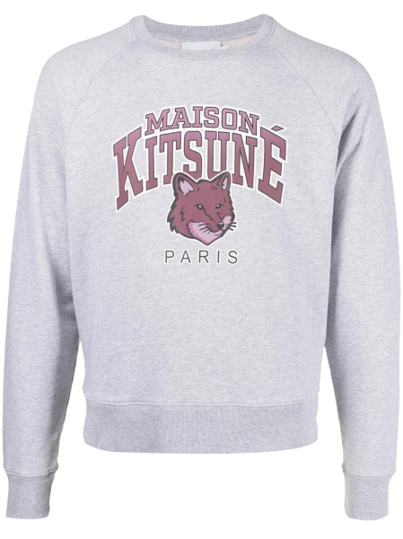 Bluza de trening MAISON KITSUNÉ gri