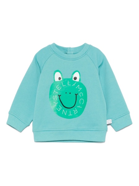 Bluza de trening Stella McCartney albastra