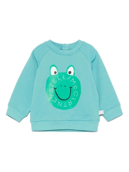 Bluza de trening Stella McCartney albastra