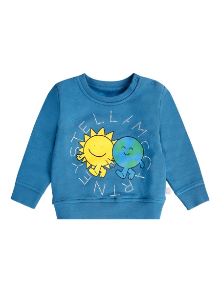 Bluza de trening Stella McCartney albastra
