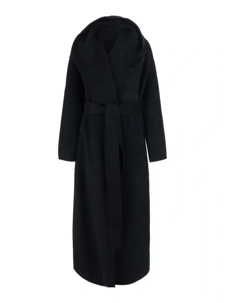 Bluza de trening TOTEME neagra din lana