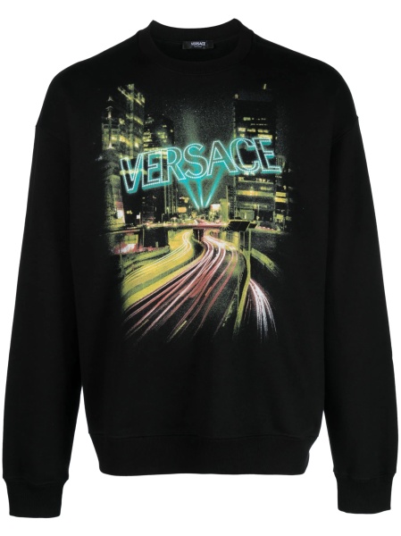Bluza de trening Versace neagra