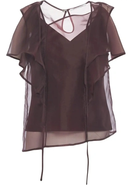 Bluza MKDT Studio rosie din matase