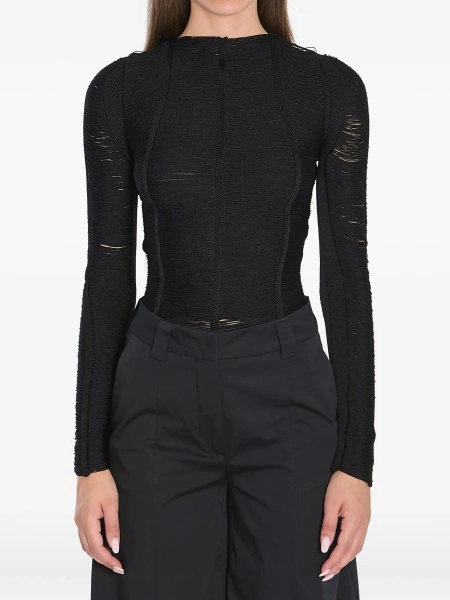 Bluza THE ATTICO neagra