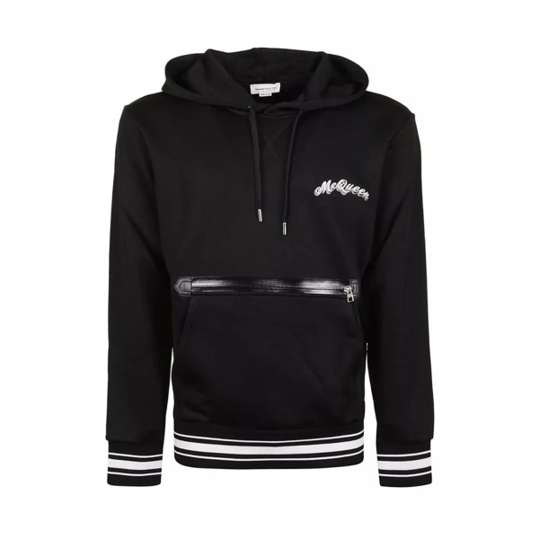 Bluza trening Alexander Mcqueen Logo Hooded Sweatshirt