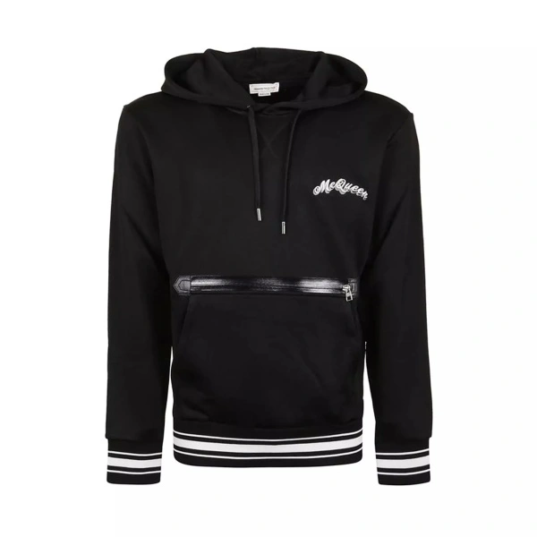 Bluza trening Alexander Mcqueen Logo Hooded Sweatshirt
