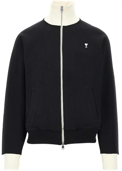 Bluza trening Ami de Coeur embroidery full-zip sweatshirt