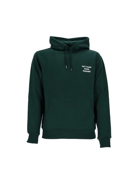Bluza trening DARK GREEN Bold Slogan Hoodie