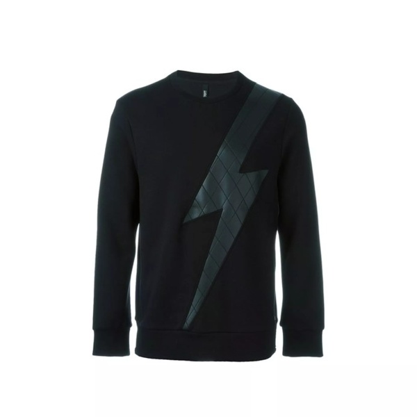 Bluza trening Neil Barrett Flash Design Sweatshirt