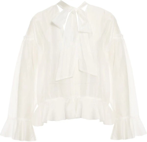 Bluze Blouse with bow collar 'Firenze'