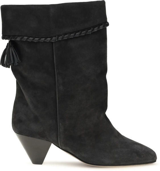 Bocanci Draped suede Boots