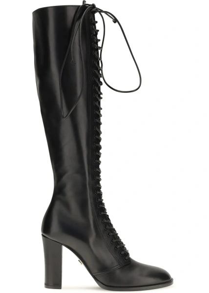 Bocanci Lace-up knee-high Boots