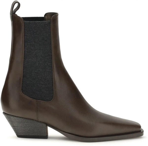 Bocanci Leather ankle Boots