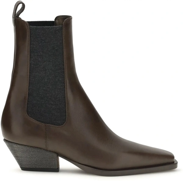 Bocanci Leather ankle Boots