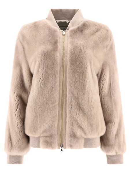 Bomber GIOVI Mink fur bomber jacket