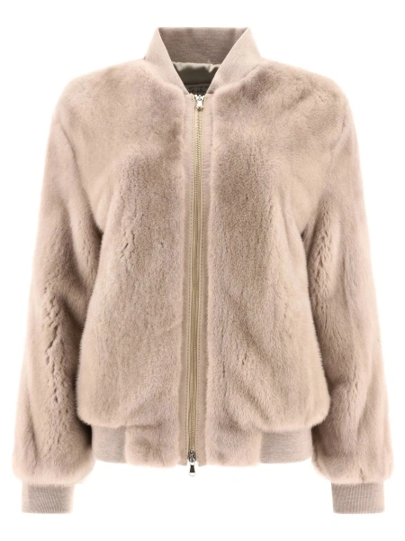 Bomber GIOVI Mink fur bomber jacket