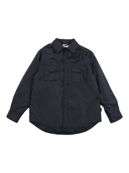 Bomber jacket Aspesi albastra din poliamida