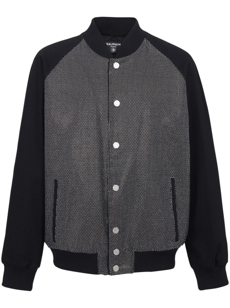 Bomber jacket Balmain neagra