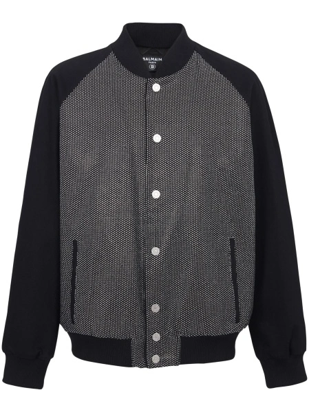 Bomber jacket Balmain neagra