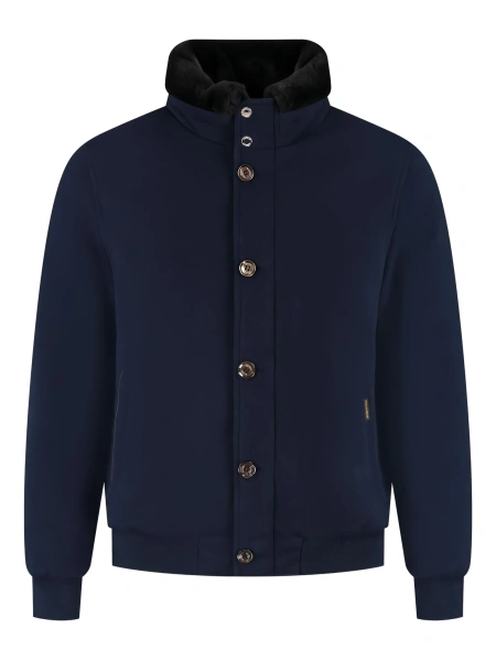 Bomber jacket Moorer albastra