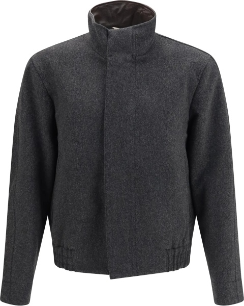 Bomber Wool Bomber Jacket