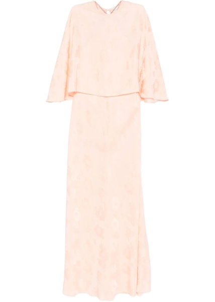 Bouquet jacquard Long Dress