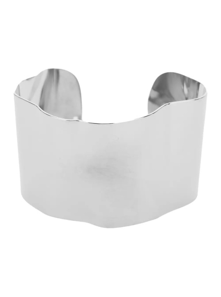 Bratari 'TINA' silver-colored Bracelet with asymmetric design in bronze for women
